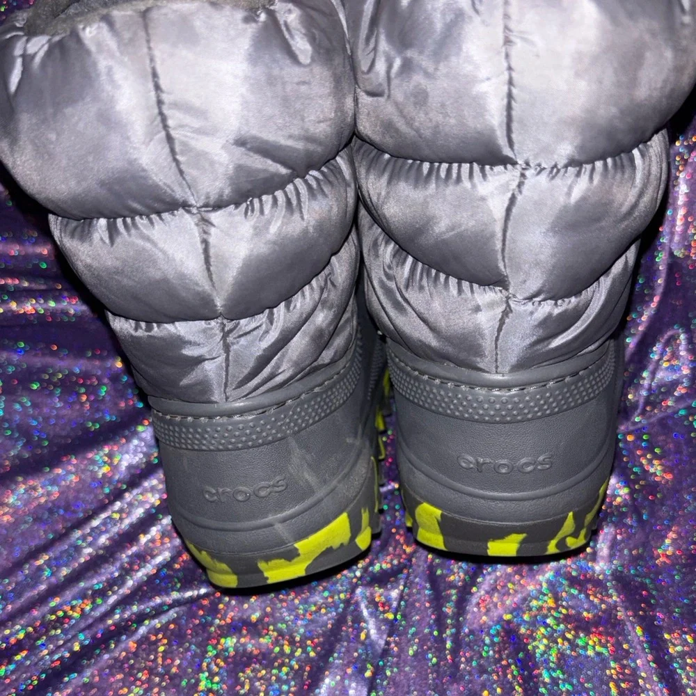 Toddler Puff Croc Boots
